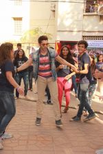 Varun Dhawan promote Badlapur at National college festival on 13th Feb 2015